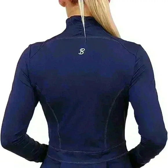 SOFIBELLA Pleated Jacket - Navy NWT XL - Picture 3 of 4